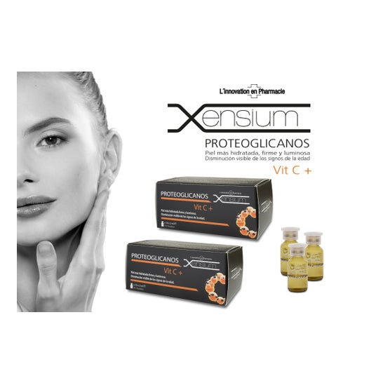 Xensium Duplo Proteoglycans Vit C+ 10 ampułek o pojemności 2ml