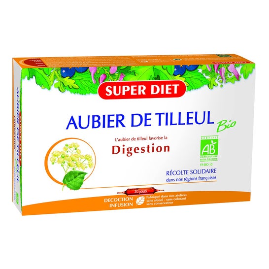 SuperDiet Aubier Tilleul 24 Fiale