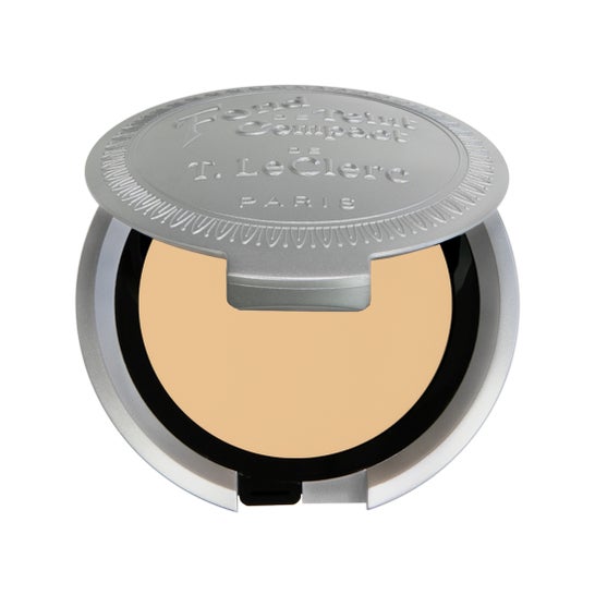 T.LeClerc Fond De Teint Compact Crème 02 Crème Naturel 7g