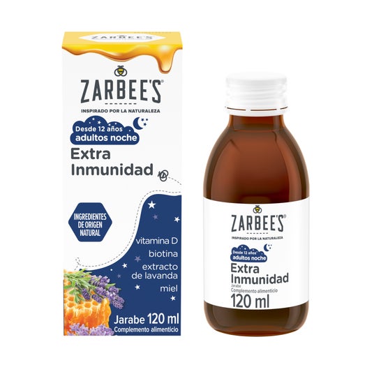 Zarbee's Adultos Noche Extra Inmunidad Jarabe 120ml