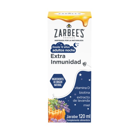 Zarbee's Adultos Noche Extra Inmunidad Jarabe 120ml