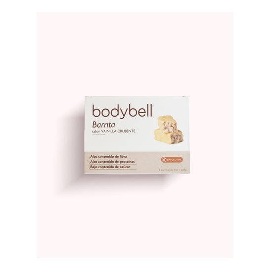 Bodybell Barrita Vainilla Crujiente 5 uds