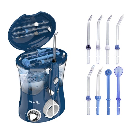 Aquapik Pro Irrigador Dental Profesional Azul
