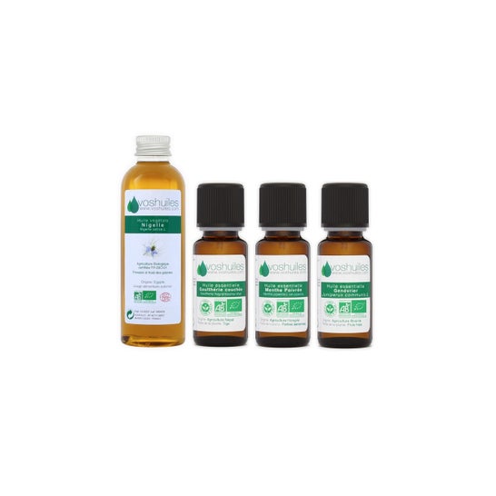 Voshuiles Back Massage Kit 4 Oli