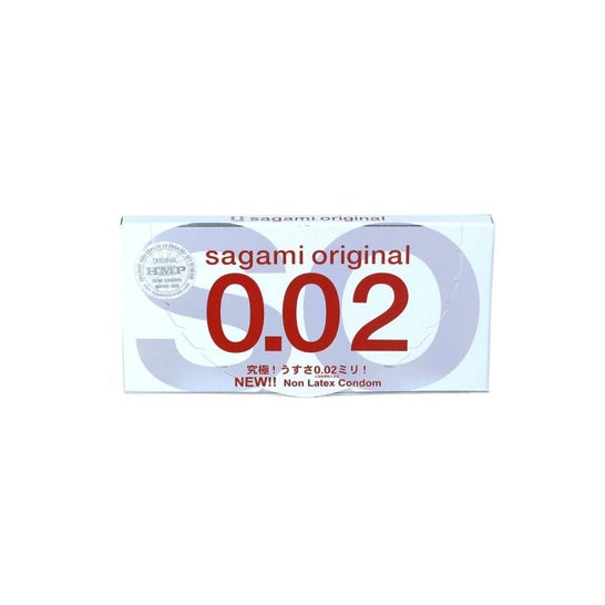 Sagami Original 0.02 Non Latex Condom 2uds