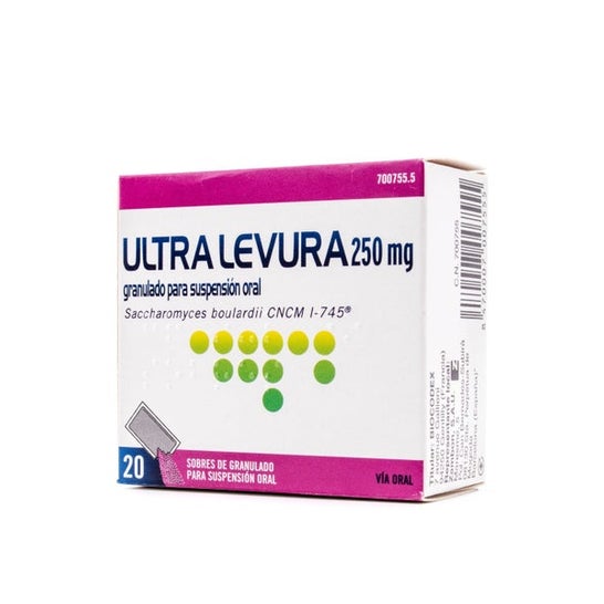 Ultra Levura 250mg 20 sobres