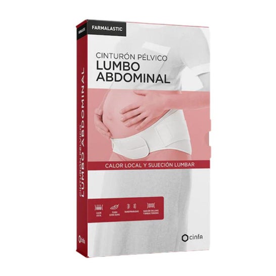 Farmalastic Lumboabdominal Pelvic Belt White Size G 1 unit