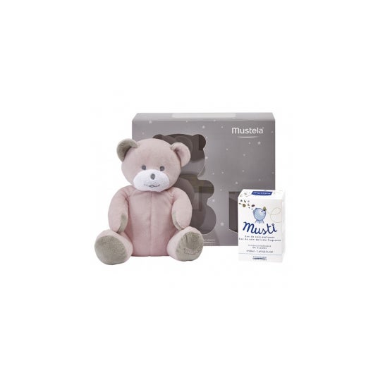 Mustela Musti Eau de Soin 50ml + Teddy Bear Chest 2018