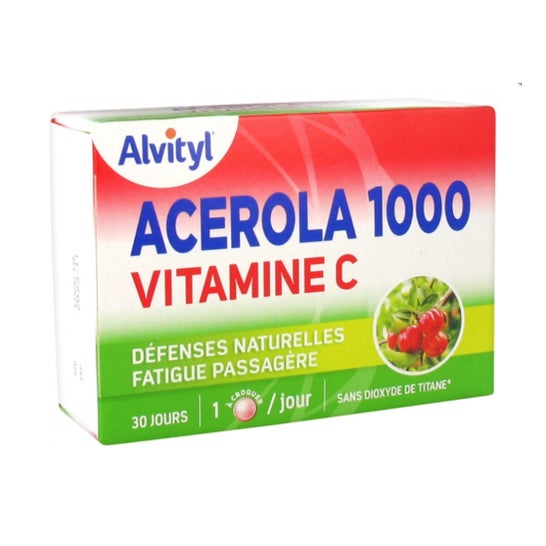 Alvityl Acerola 1000 Vitamina C 30comp