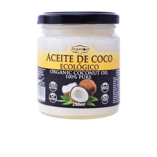 Olio di cocco biologico puro Arganour 250ml