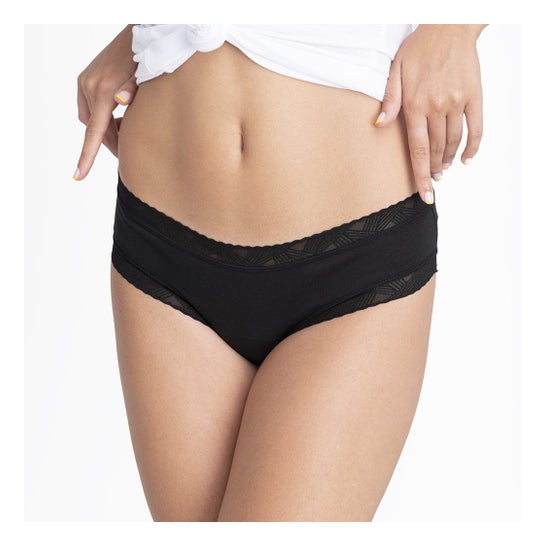 Platanomelon Kiwitas mutandine mestruali Double Blonda L Black