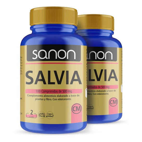 Sanon Pack Salvia 500mg 2x100comp