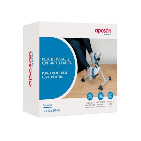 Aposán Dynamic Pedalier Plegable Con Pantalla Digital 1 ud