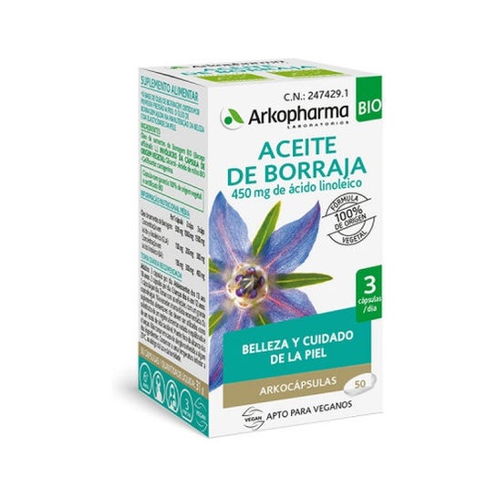 Arkopharma Arkocaps Aceite de Borraja 50 caps