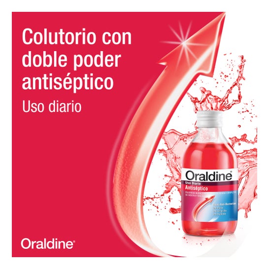 Oraldine Colutorio Antiséptico 400ml + 200ml