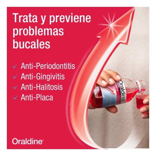 Oraldine Colutorio Antiséptico 400ml + 200ml