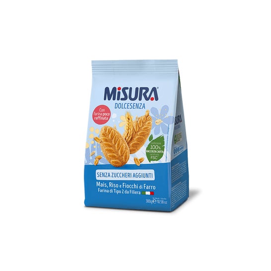 Misura DolceSenza Galletas de Cereales Sin Azúcar 300g