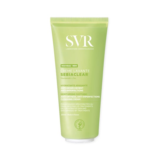 SVR Sebiaclear Crème Lavante Hydratante Apaisante 200ml