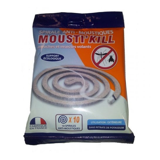 Mousti'Kill Espirales Antimosquitos 10uds
