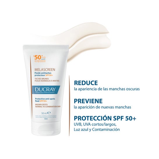 Ducray Melascreen Fluido Protector Antimanchas SPF50+ 50ml