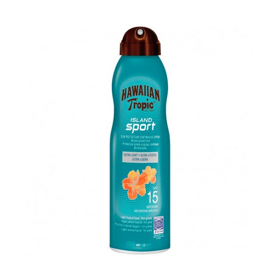 Hawaiian Tropic Island Sport Ultra Light SPF15 Spray 220ml