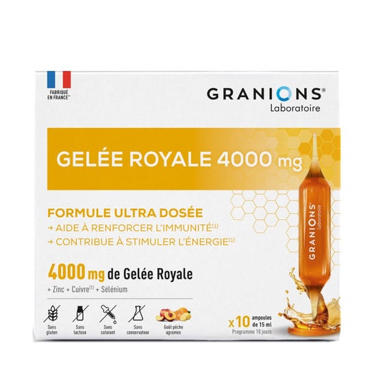 Granions Jalea Real 4000mg 10 Ampollas