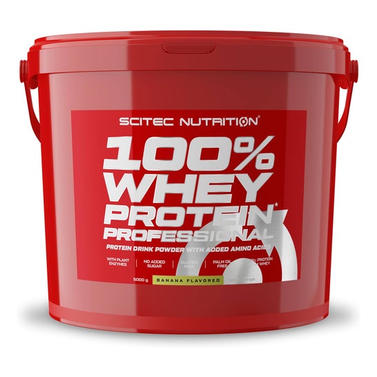 Scitec Nutrition 100% Whey Protein Professional Banana 5000g