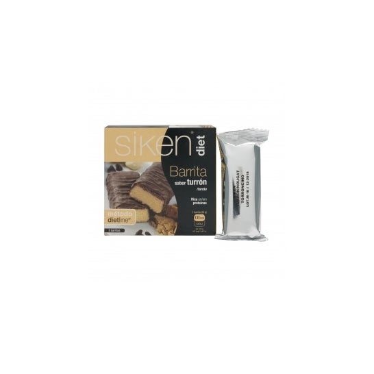 Siken Diet bar nougat flavour 5uds