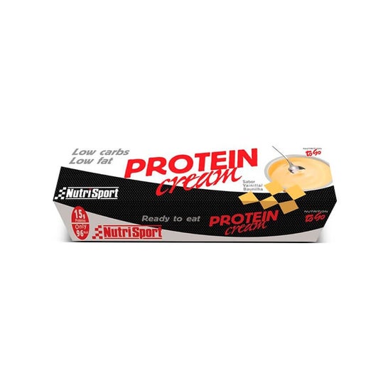 Nutrisport Protein Cream Vainilla 3x135g