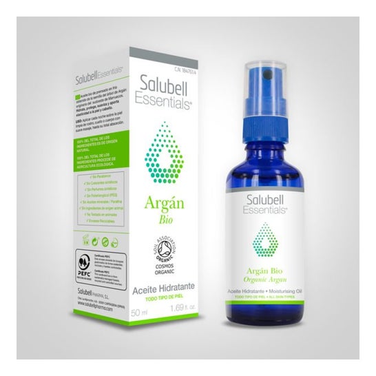 Salubell Argan Bio Aceite Hidratante   Essentials 50ml