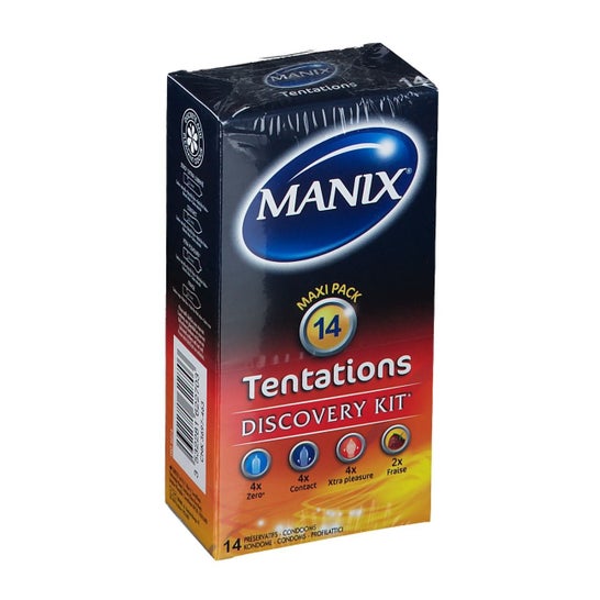 Manix Temptations Discovery Kit 14 preservativos