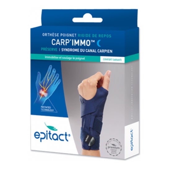 Epitact Carp'Immo Rigid Wrist Orthosis Left S 1ud