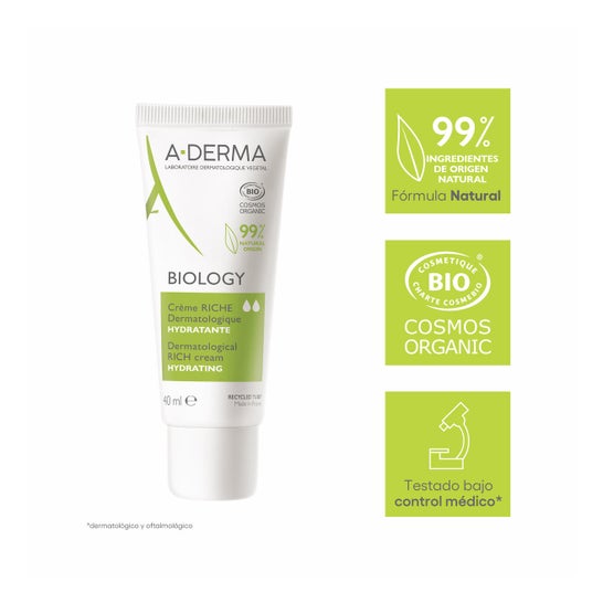 A-Derma Biology Crema Rica 40 ml