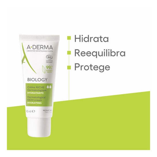 A-Derma Biology Crema Rica 40 ml