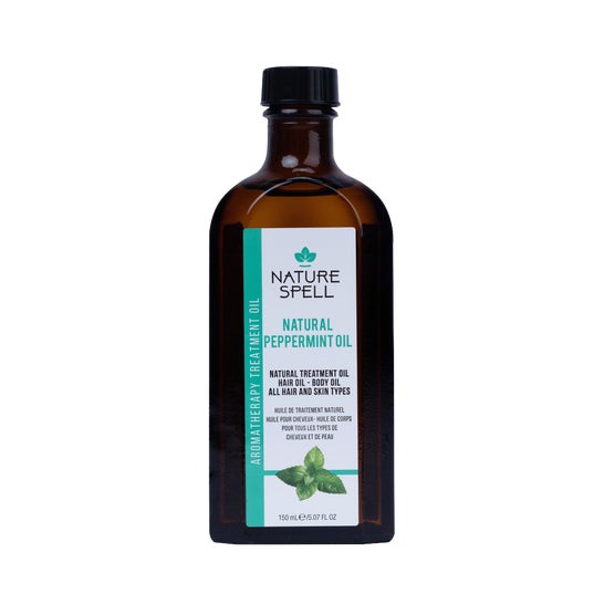 Nature Spell Aceite de Menta Tratamiento para Cabello y Cuerpo 150ml