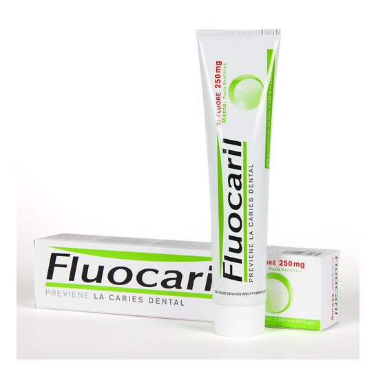 Fluocaril Bi-Fluor Toothpaste 250 Mg Got Mint Tube 125 Ml
