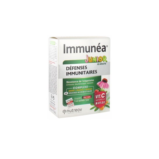 Nutreov Immunéa Junior Défenses Immunitaires 12 Sobres