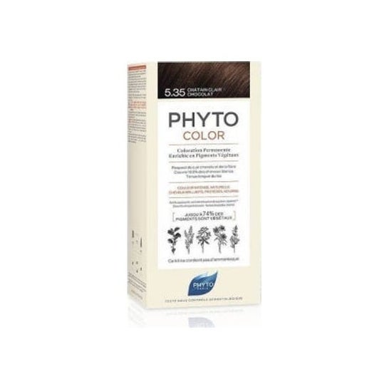 Phyto Phytocolor Tinte Cabello Kit 5,35 Castaño Claro Chocolate