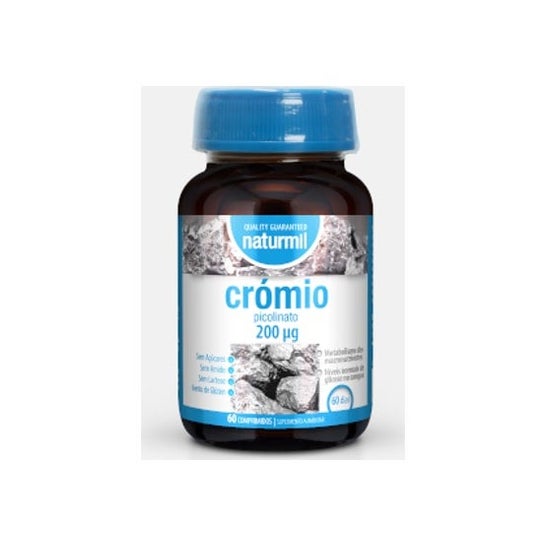 Naturmil Picolinato de Cromo 200mg 60comp