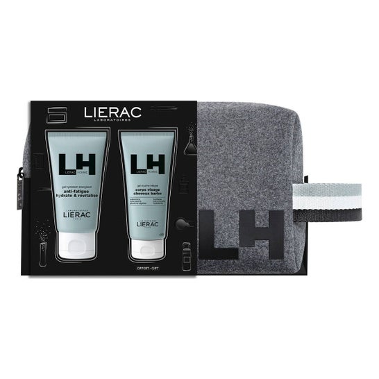 Lierac Men Pack Hidratant Navidad 2023 Gel Hidratante + Gel Duch