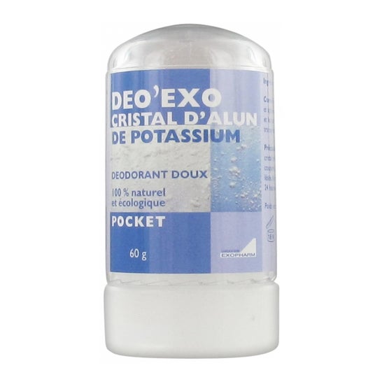DEO'EXO - Dodorant Cristal d'alun de potassium 60g