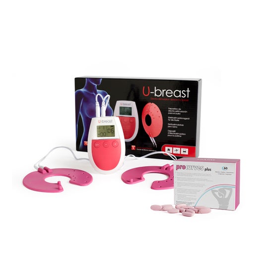U-Breast Aparato Electroestimulación + Procurves Plus 60caps