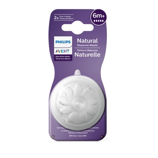 Philips Avent Tetina Natural Birth Response +6M T5 2uds