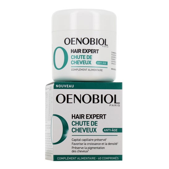 Oenobiol Hair Expert Caída del Cabello Antiedad 60comp