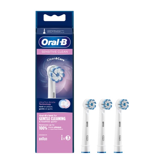 Oral-B™ Sensitive replacement brush heads 3 u.