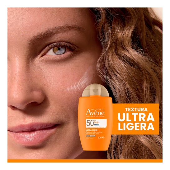Avène Ultra Fluid Mat Perfect con Color Pieles Normales a Mixtas SPF50+ 50ml