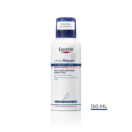 Eucerin UreaRepair Espuma para Pies 10% Urea 150ml