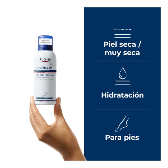 Eucerin Urearepair Espuma para Pies 10% Urea 150 ml