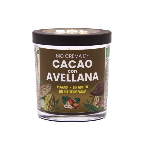 Sol Natural Crema Cacao Avellanas Bio 200g