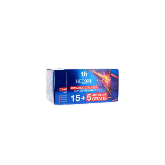 Neoxil Forte Ampollas 15+5gratis Tratamiento Anticaida TH Pharma,